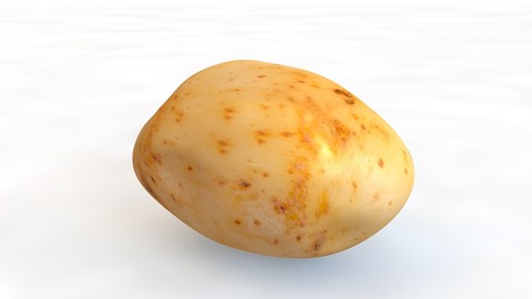 Potato A 3D Model