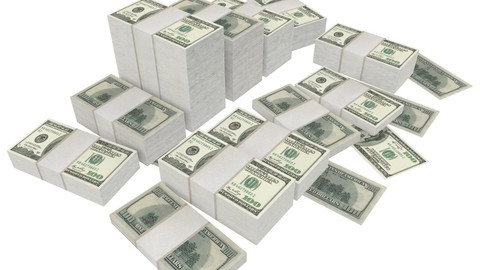 Dollars stack 3D Model