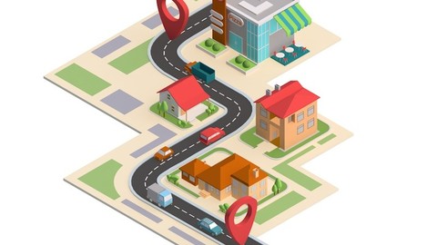 Low poly City 3D Model