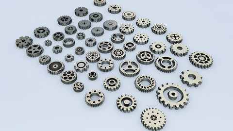 Gears 3D Model
