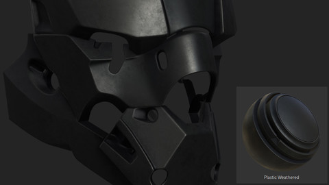 Weathered Plastic Smart Material