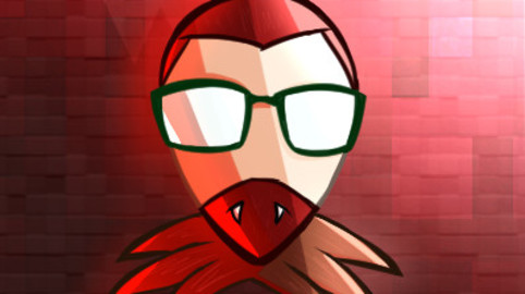 Hipster Vampire Avatar / Profile Picture