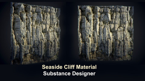 Seaside Cliff - Substance Designer