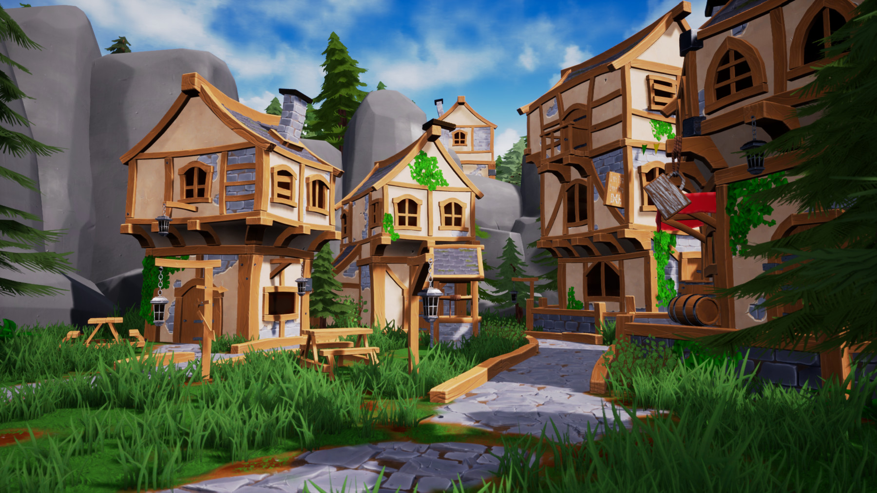 ArtStation - Stylized Village Asset Pack | Game Assets