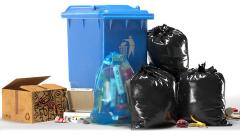 Garbage Bin Set1