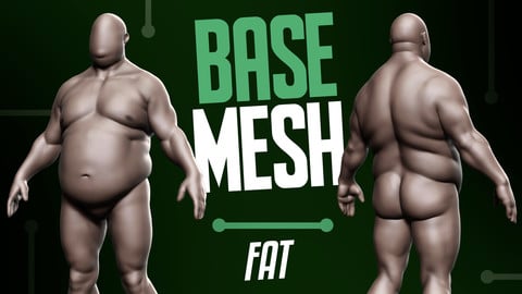 Basemesh Fat Male