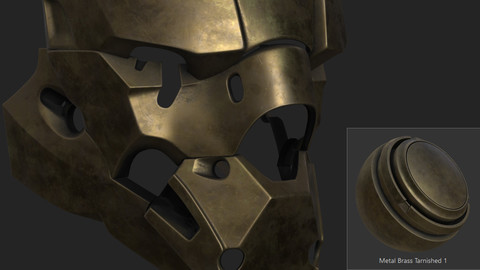 Tarnished Brass Smart Material