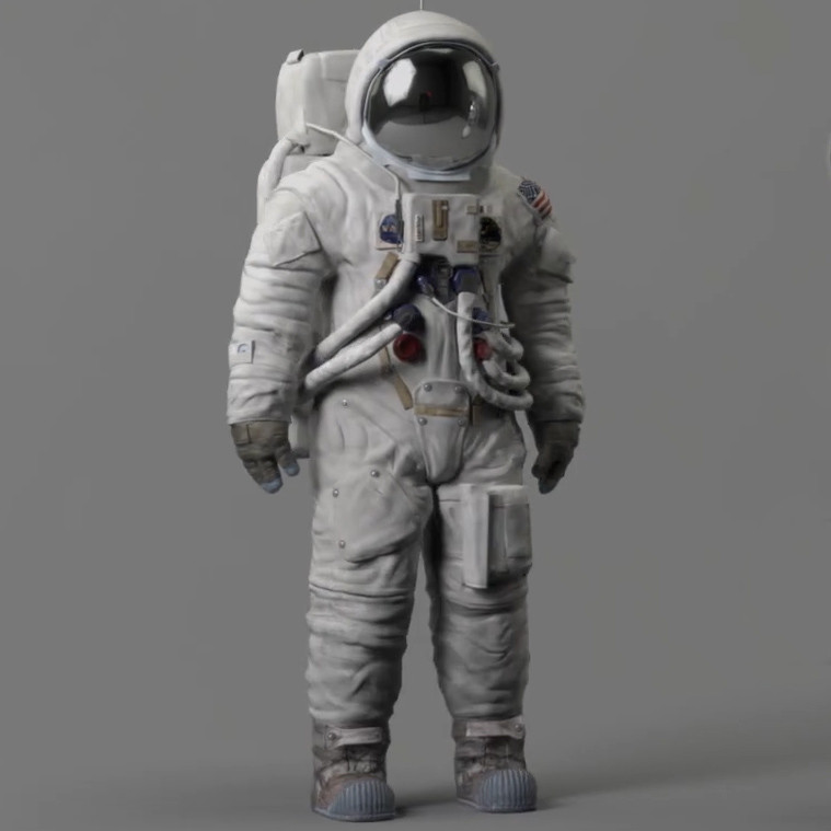 ArtStation - Astronaut Neil Amstrong suit | Resources