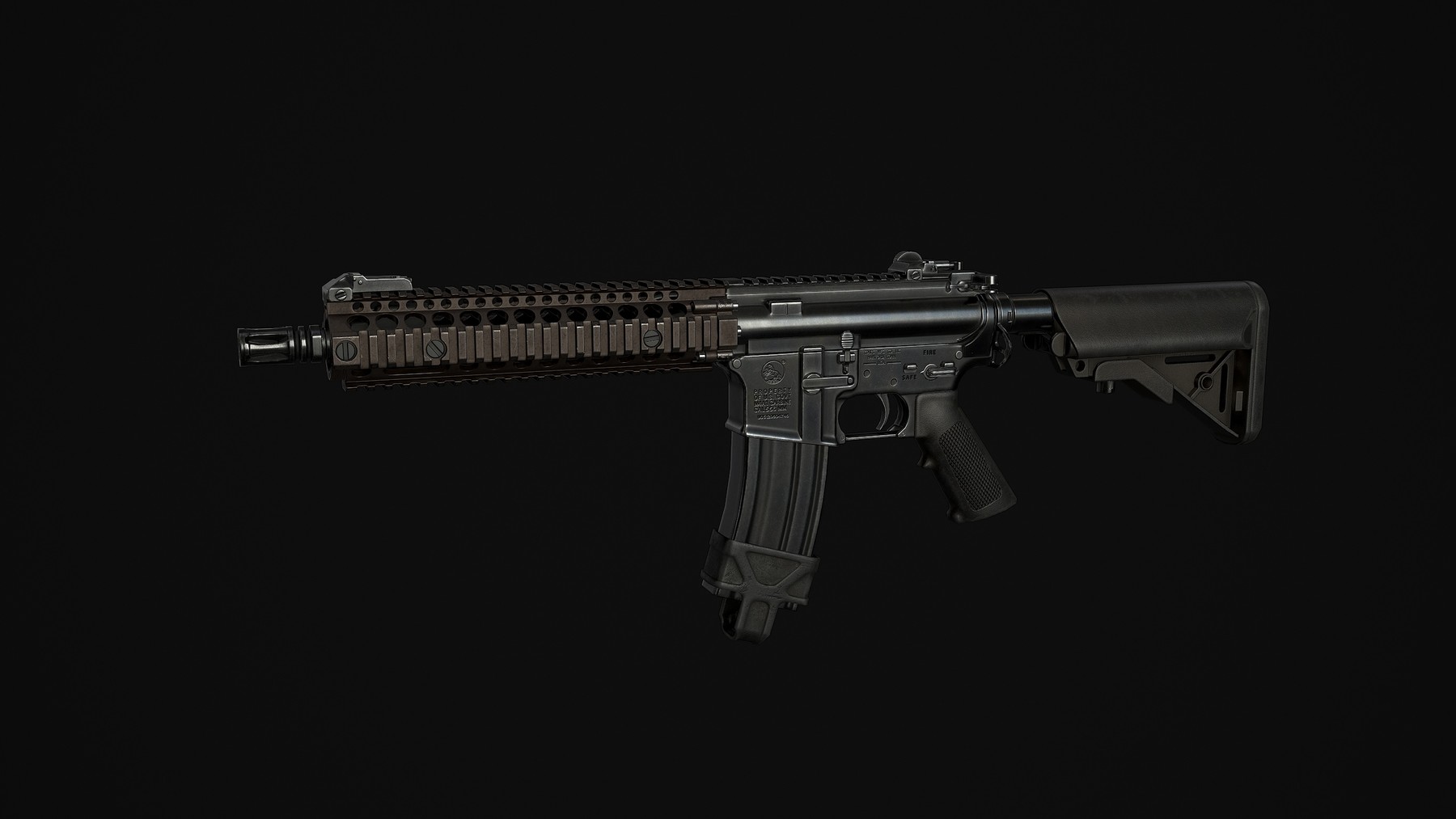 ArtStation - Mk18 Mod1 | Game Assets