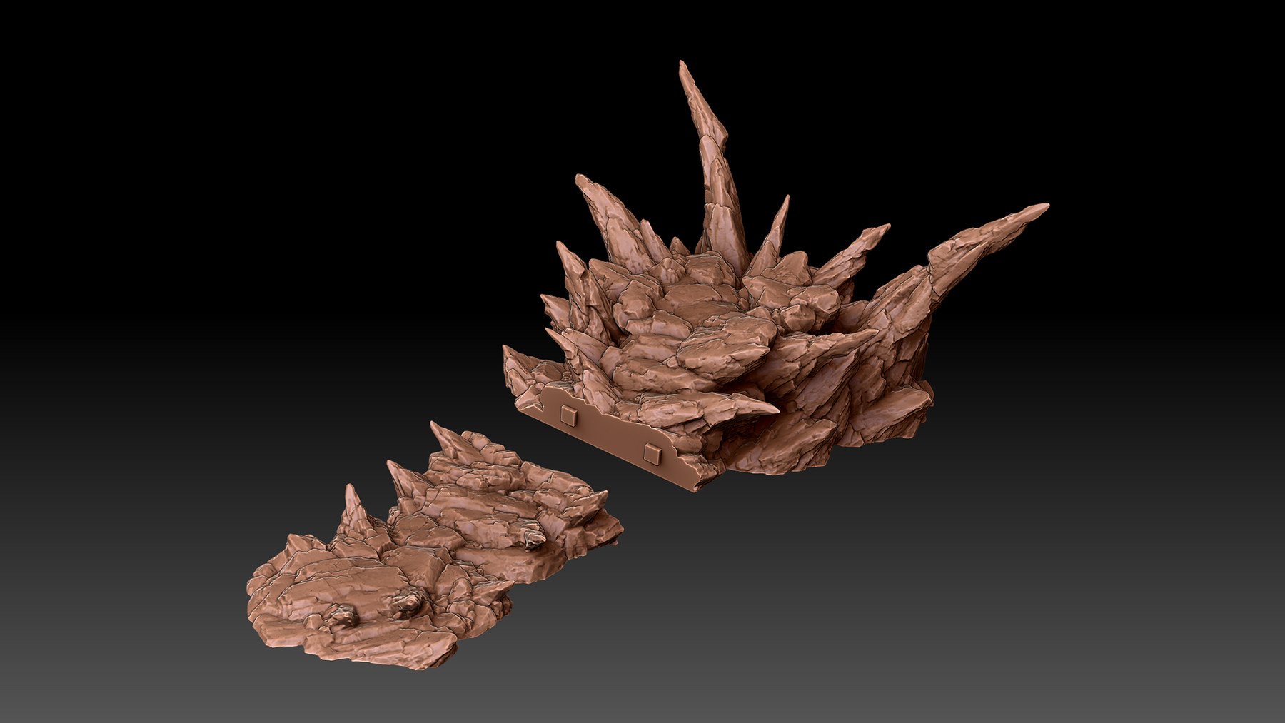 Sharp Rock 4 | 3D model