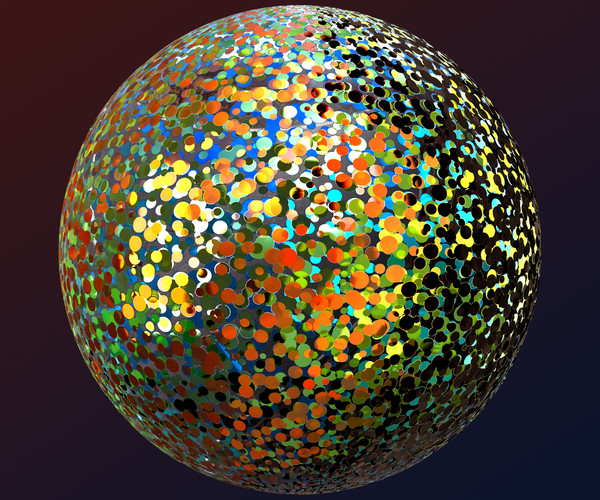 ArtStation Procedural Glitter Material Game Assets