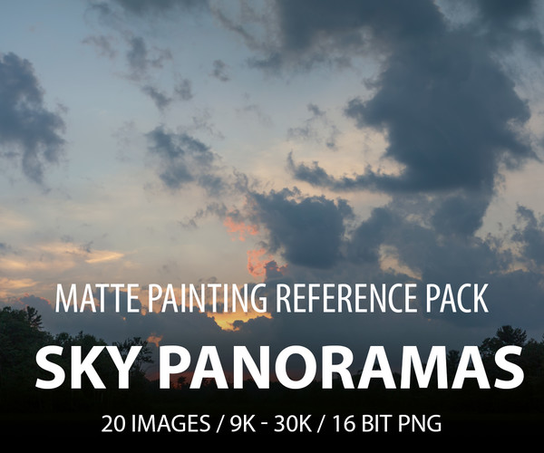 ArtStation - Matte painting pack - SKY Panoramas | Resources