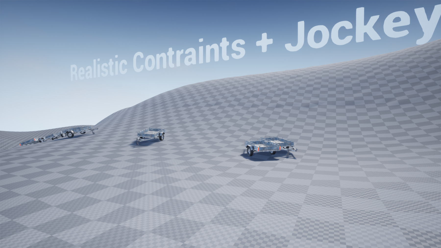 Physics-Based Destructible Vehicle Trailer [UE4]