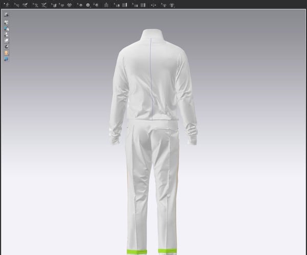 ArtStation - Prada Rainproof technical fleece Jacket and Pants ...