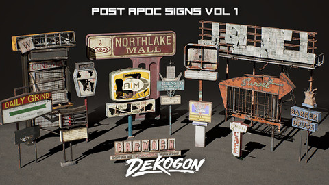 Post Apocalyptic Signs - VOL 1