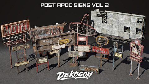 Post Apocalyptic Signs - VOL 2