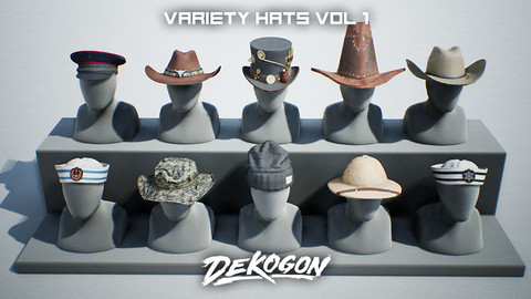 Variety Hats Pack - VOL 1