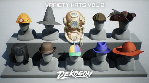 Variety Hats Pack - VOL 2