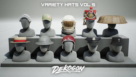 Variety Hats Pack - VOL 5
