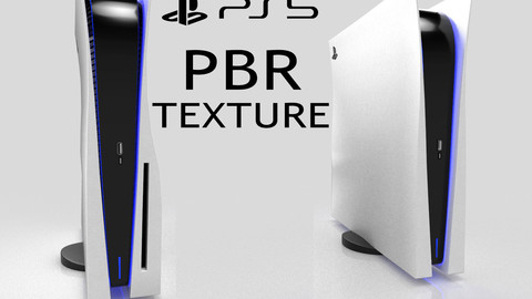 Sony Playstation 5 - PBR Low-poly