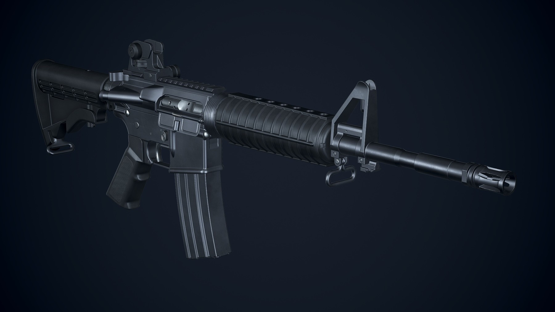 ArtStation - M4A1 Stock Modular | Resources