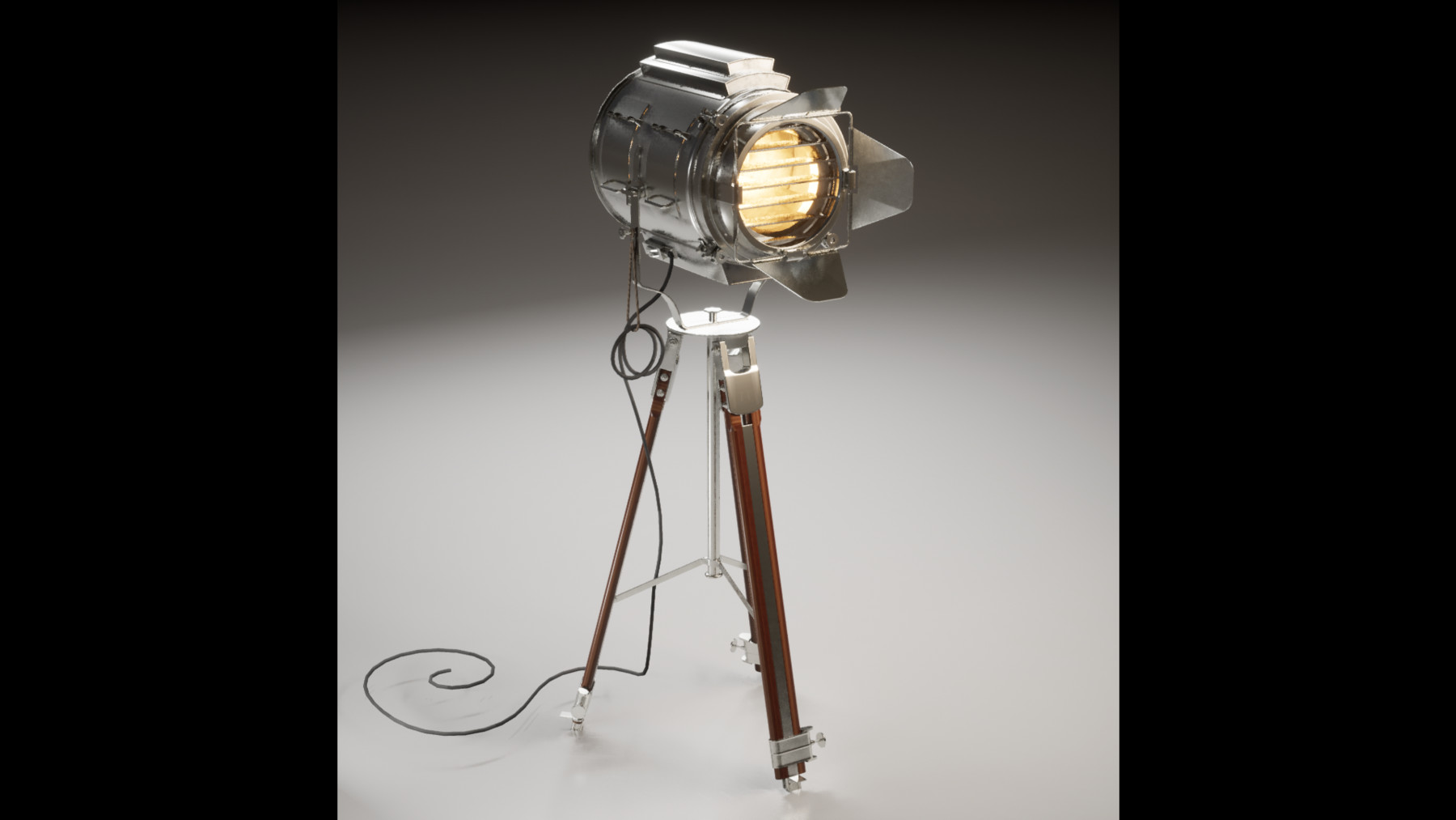 ArtStation Vintage Hollywood Stage Light Blender to Unreal Tutorials