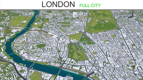 London City 3D model