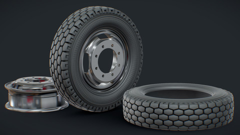 Zil Wheel All Modificators Turned For Fast Modeling in Blender