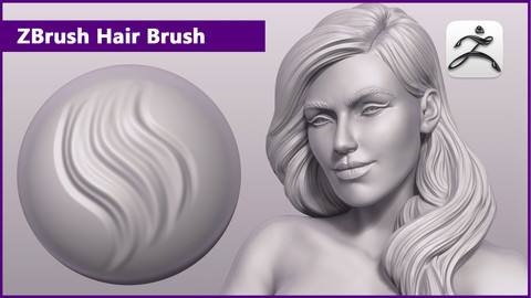 ZBrush Hair Brush