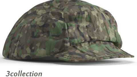 Thrasher Hat Collection 01 (3DSMAX 2015 + VRAY + CORONA + OBJ + Gltf + CLO Marvelous)