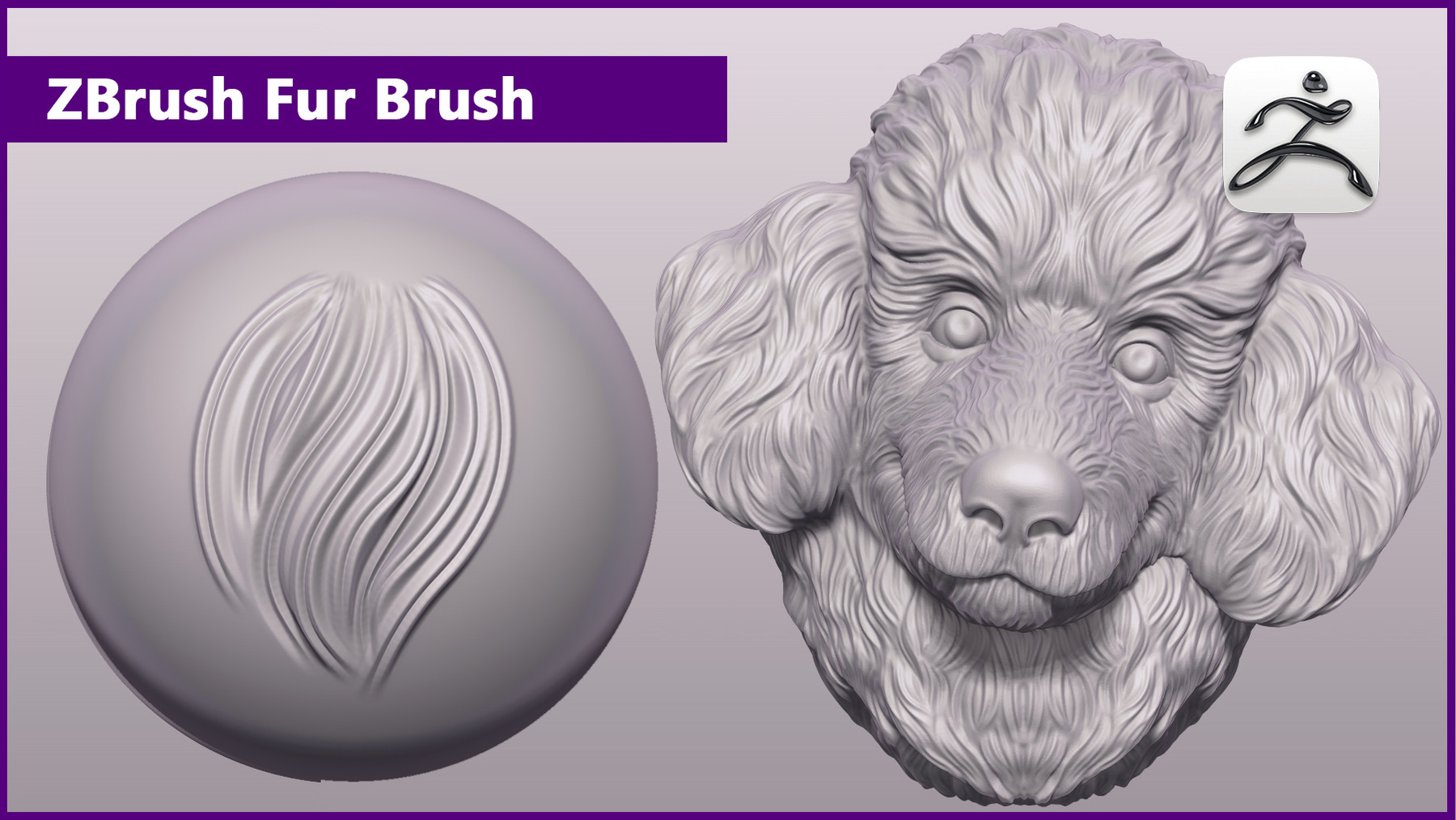 Imprint Delight | Ana Cutsevol - ZBrush Fur Brush