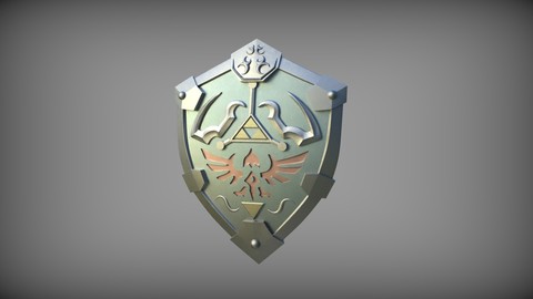 Hylian Shield STL