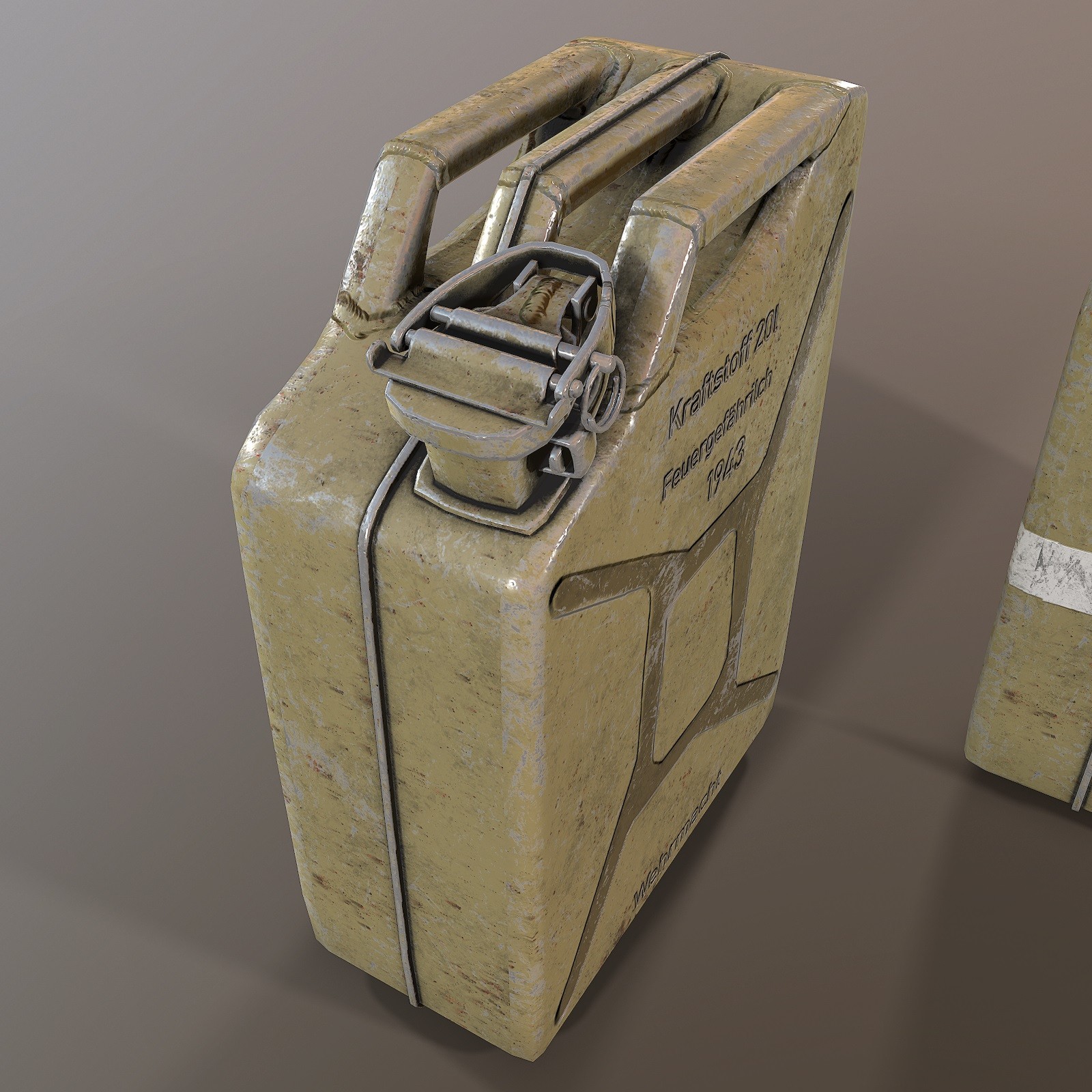 ArtStation Jerry can 3d model Game Assets