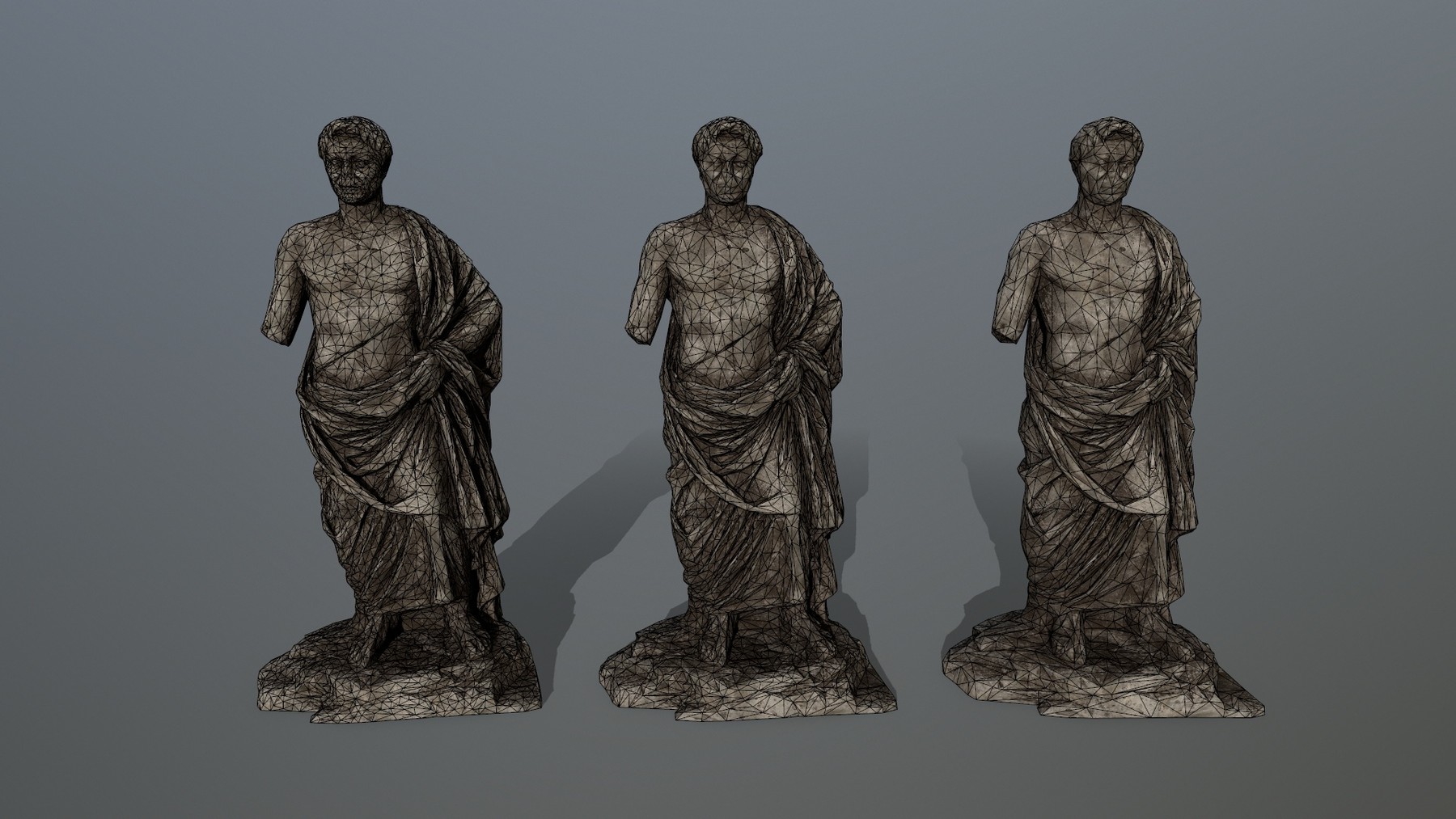 ArtStation statue Game Assets
