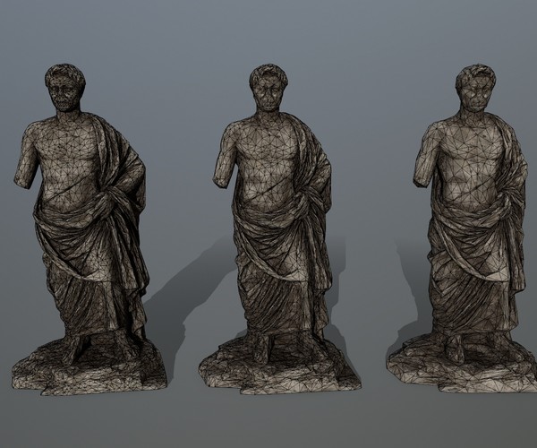 ArtStation statue Game Assets