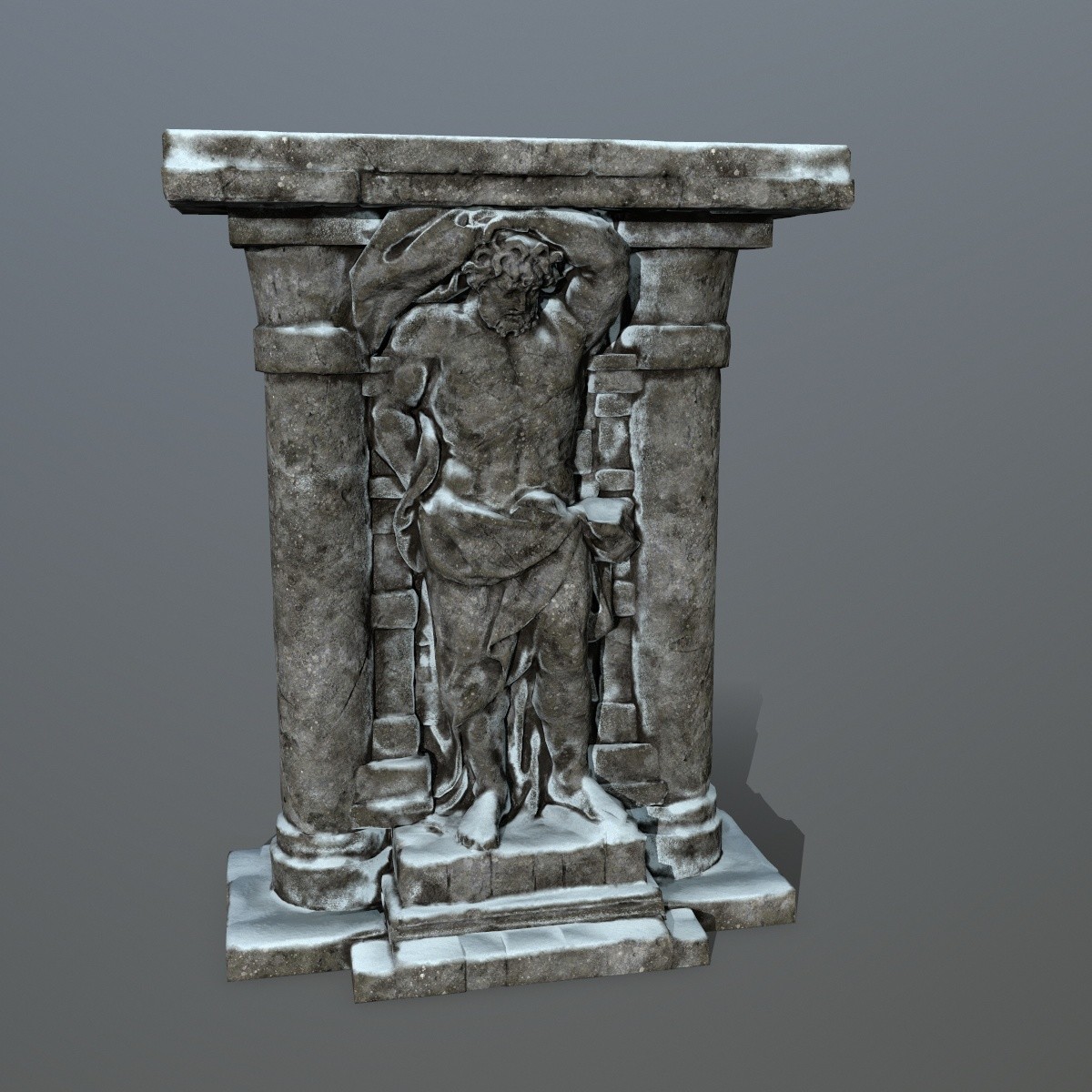 ArtStation statue Game Assets