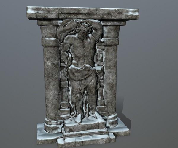 ArtStation statue Game Assets