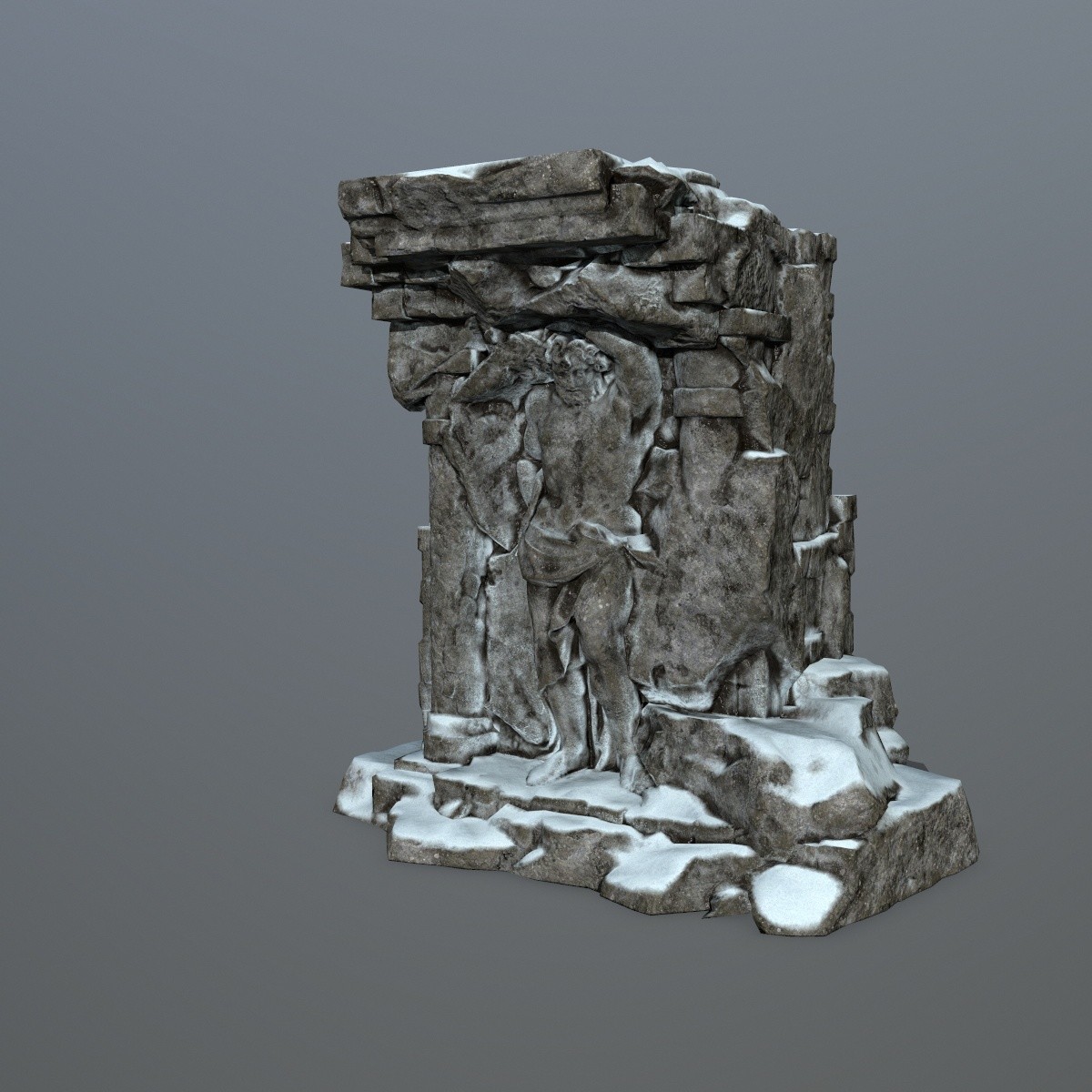 ArtStation statue Game Assets