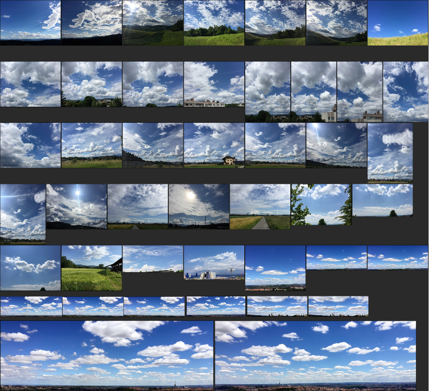 ArtStation SKIES PACK Vol. 5 BLUE SKIES Resources