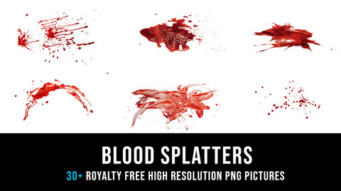 Blood Splatters photopack