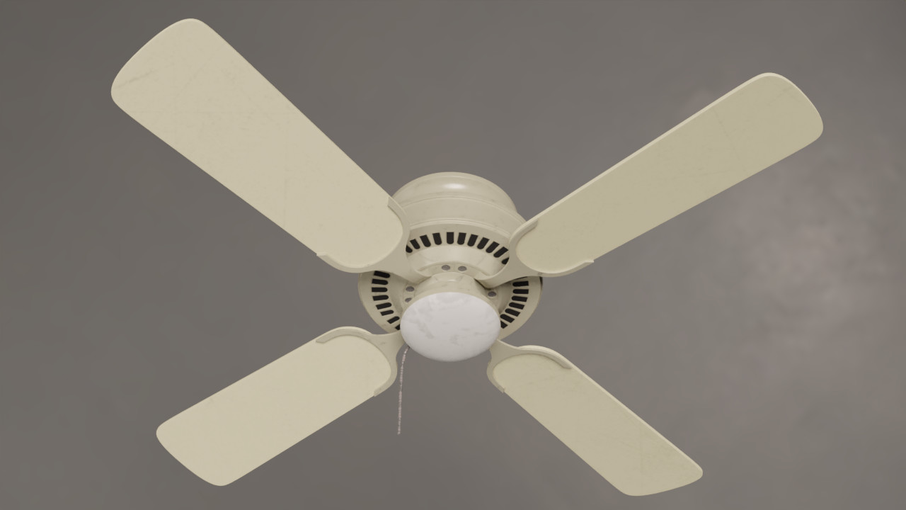 ArtStation Ceiling Fan Game Assets