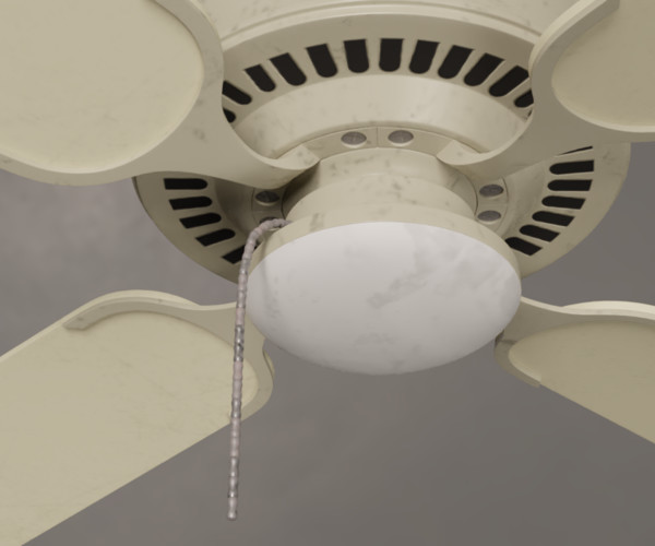 ArtStation Ceiling Fan Game Assets