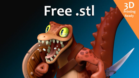 Reptile free stl