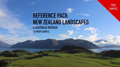 FREE Reference sample pack - New Zeland Landscapes