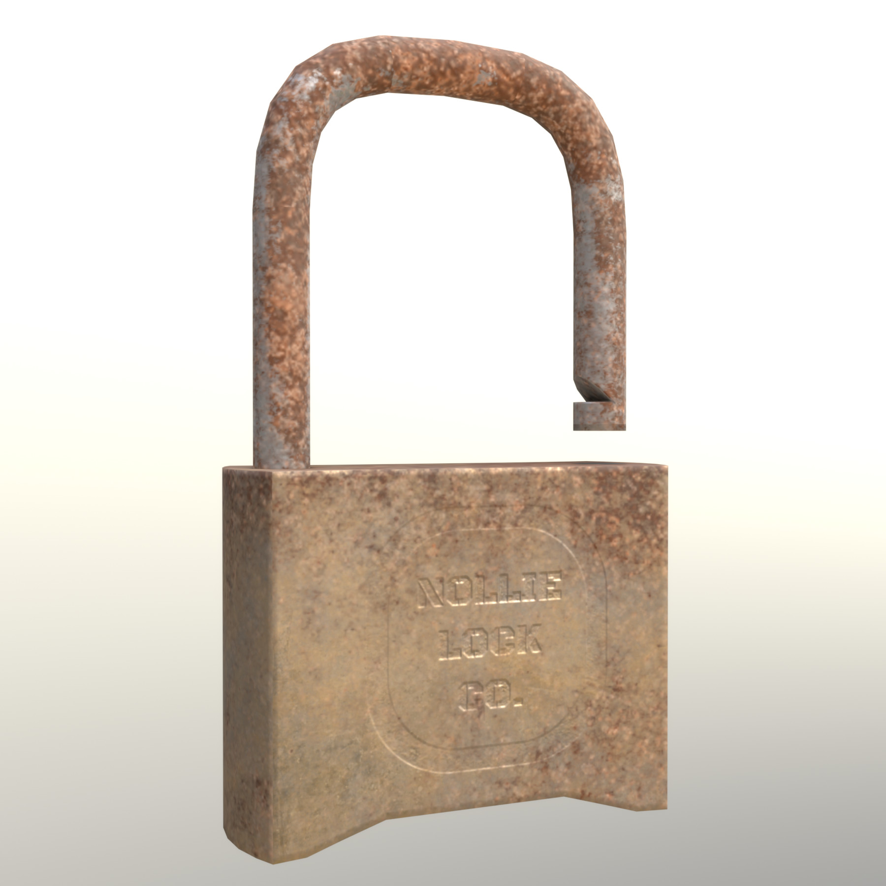 ArtStation - Padlock Clean&Rusty | Game Assets