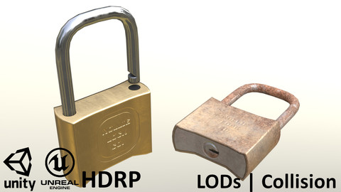 Padlock Clean&Rusty
