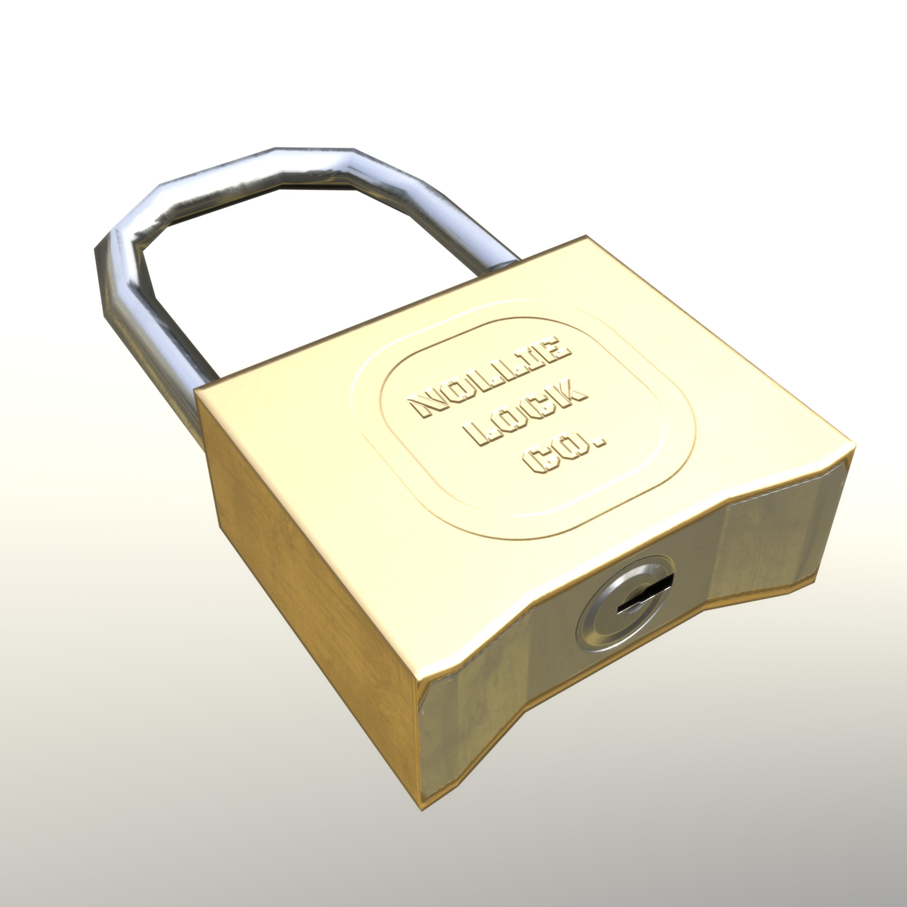 ArtStation - Padlock Clean&Rusty | Game Assets