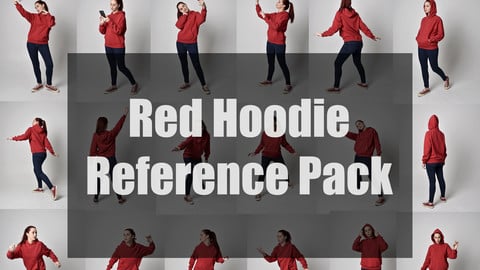 x243 Red Hoodie Reference pack