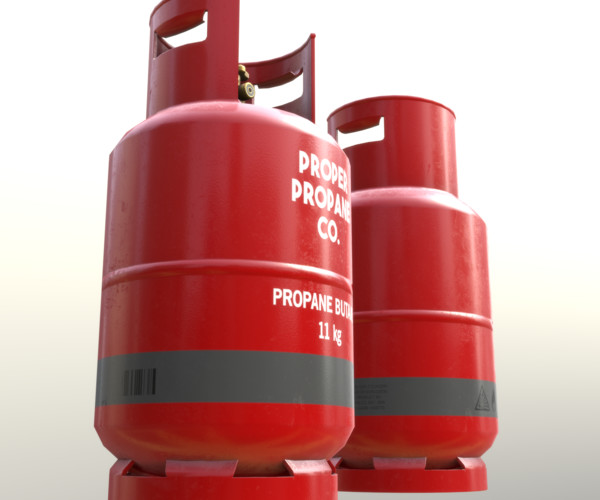 ArtStation Gas Cylinder Collection Game Assets