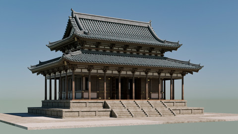 Japanese Modular Temple 2